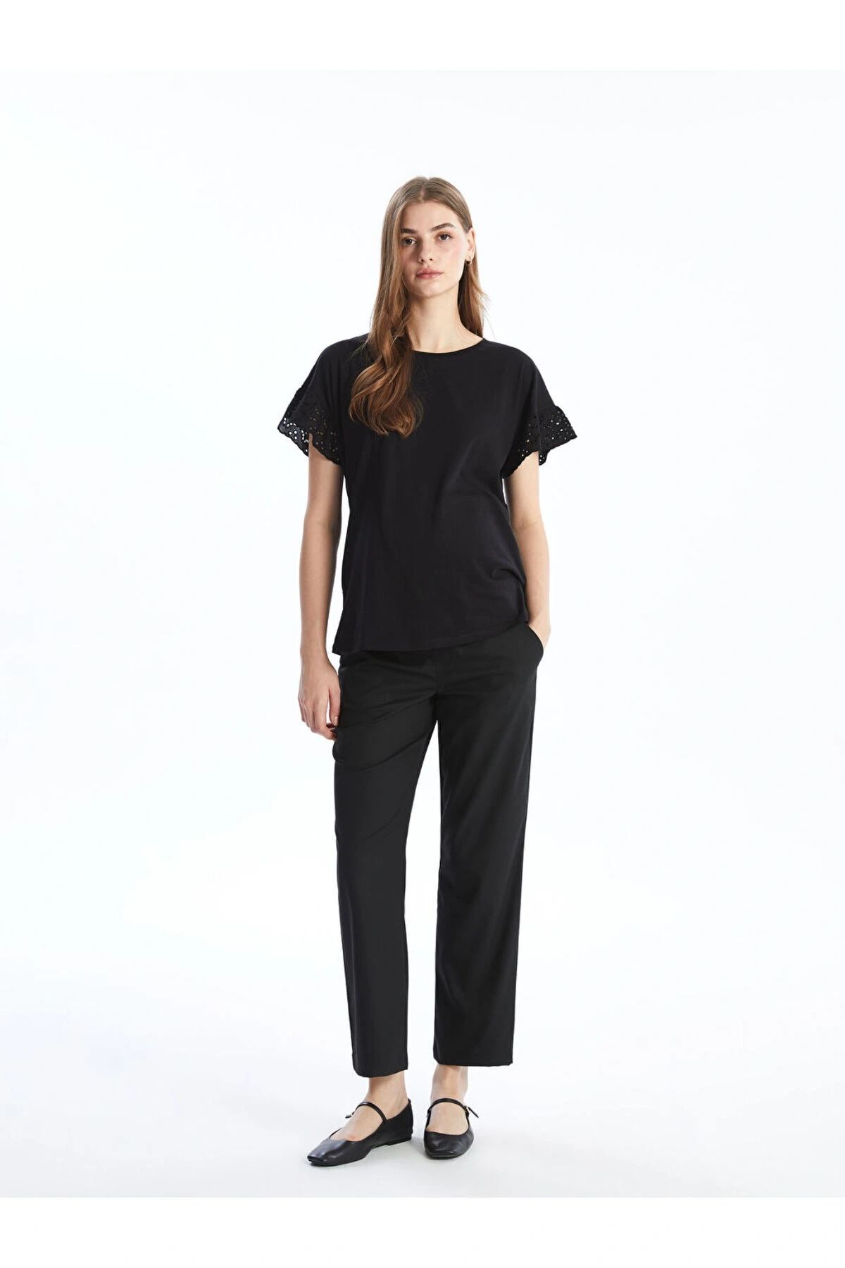 Karın Panelli Hamile Pantolon