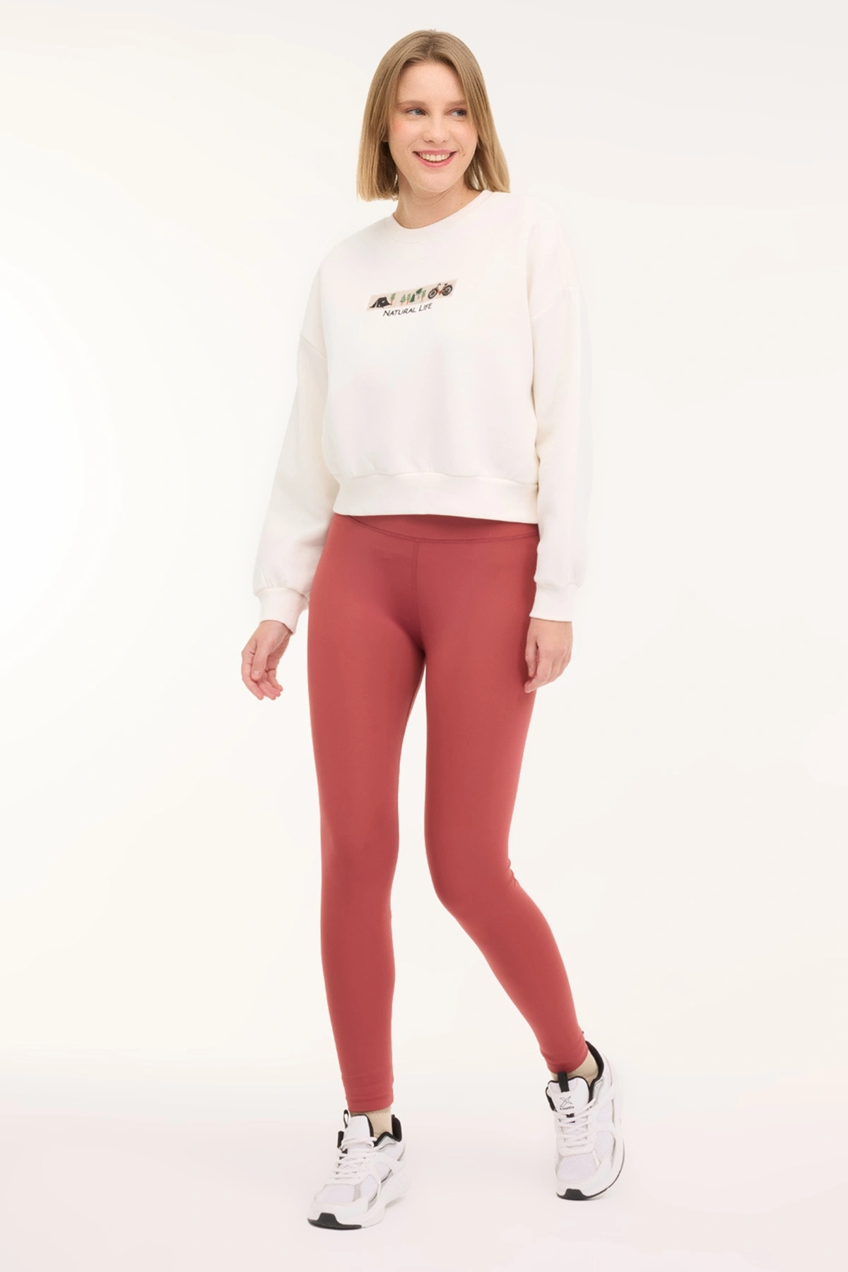 Kinetix Ekru Kadın Sweatshirt