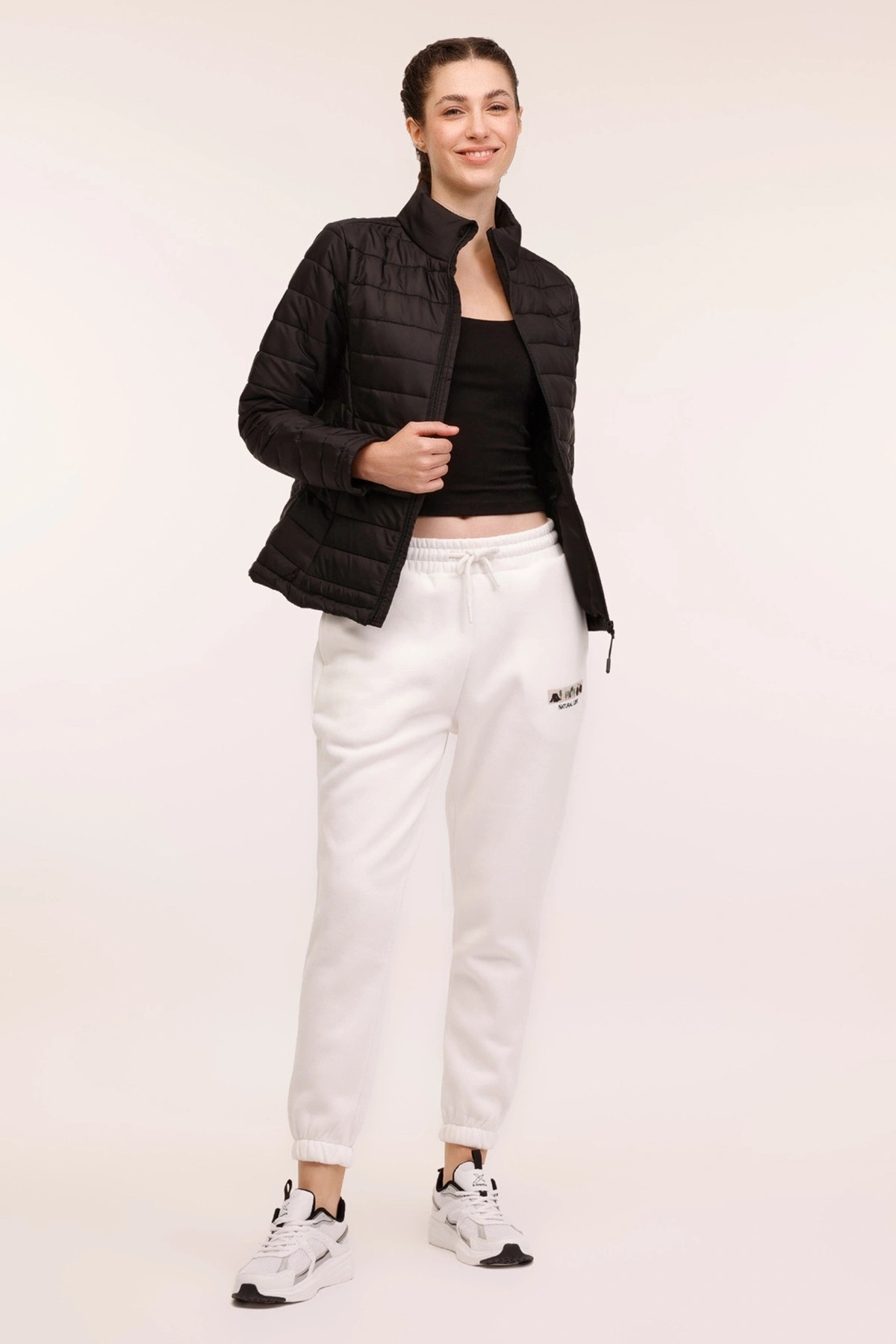 Kinetix Wb Padded 1sn659 4pr Siyah Kadın Mont