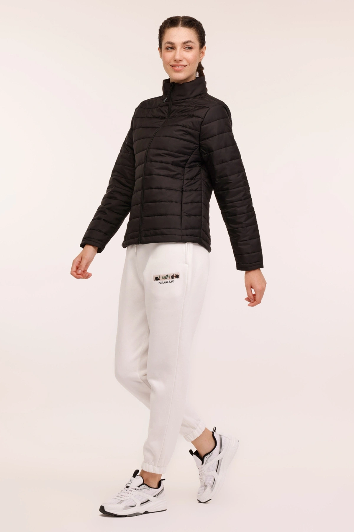 Kinetix Wb Padded 1sn659 4pr Siyah Kadın Mont