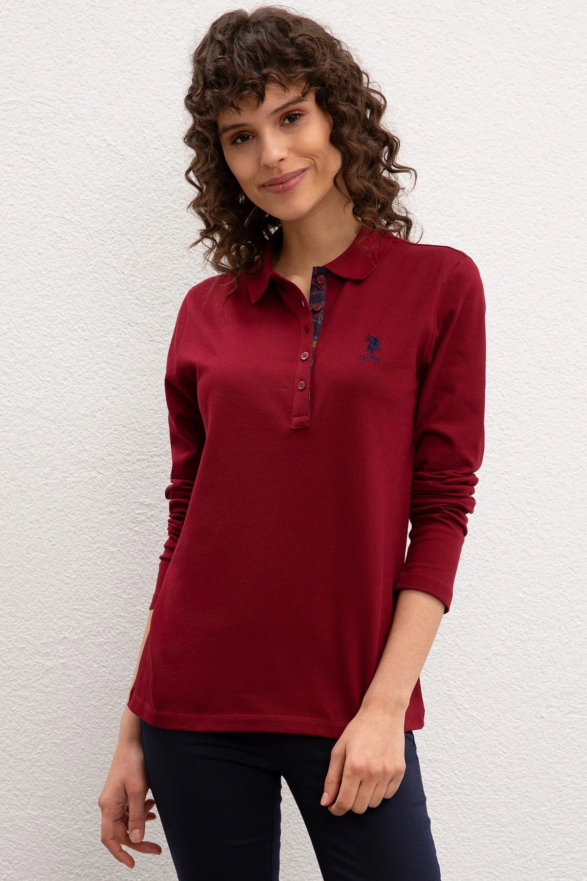 Kırmızı Kadın Sweatshirt