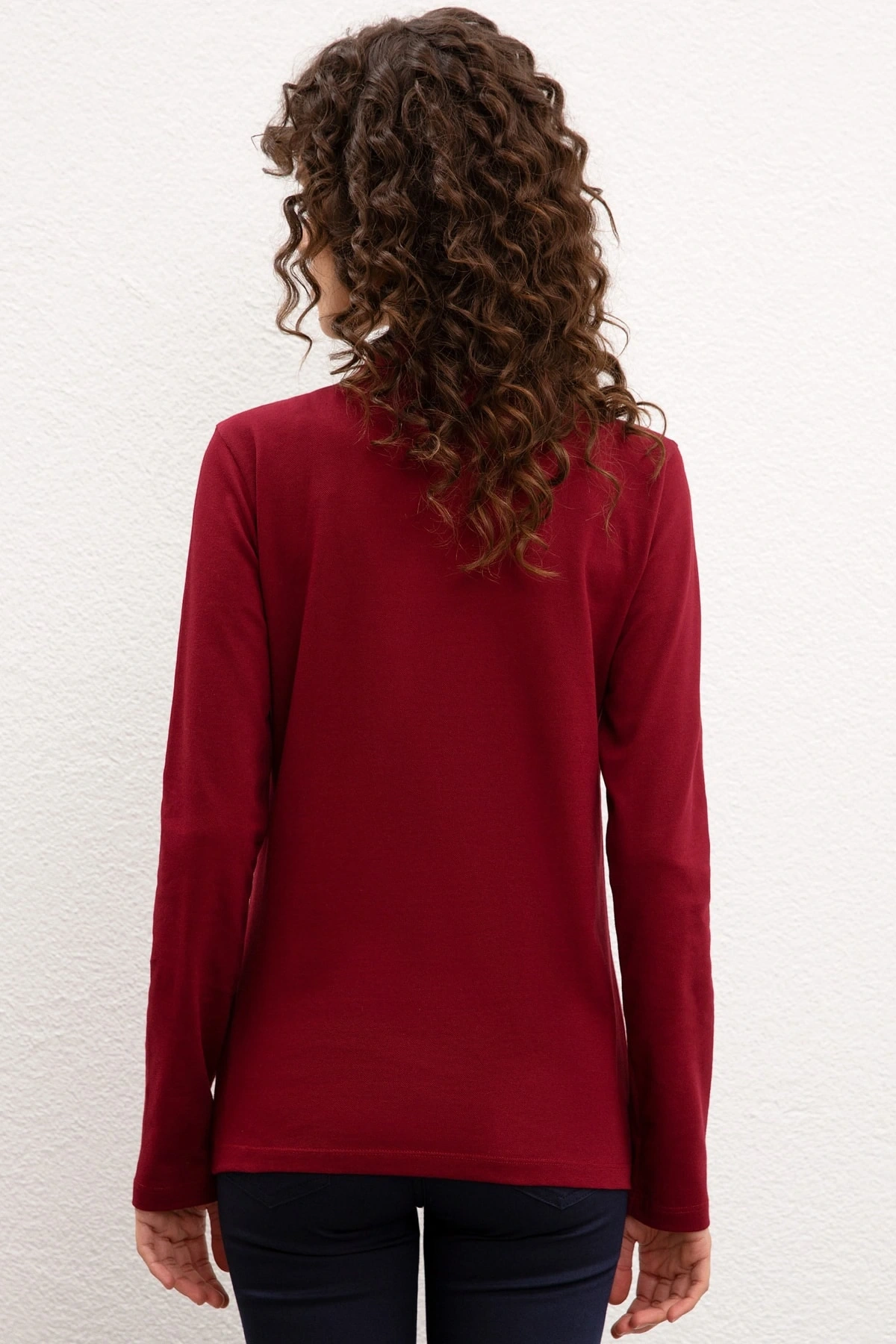 Kırmızı Kadın Sweatshirt