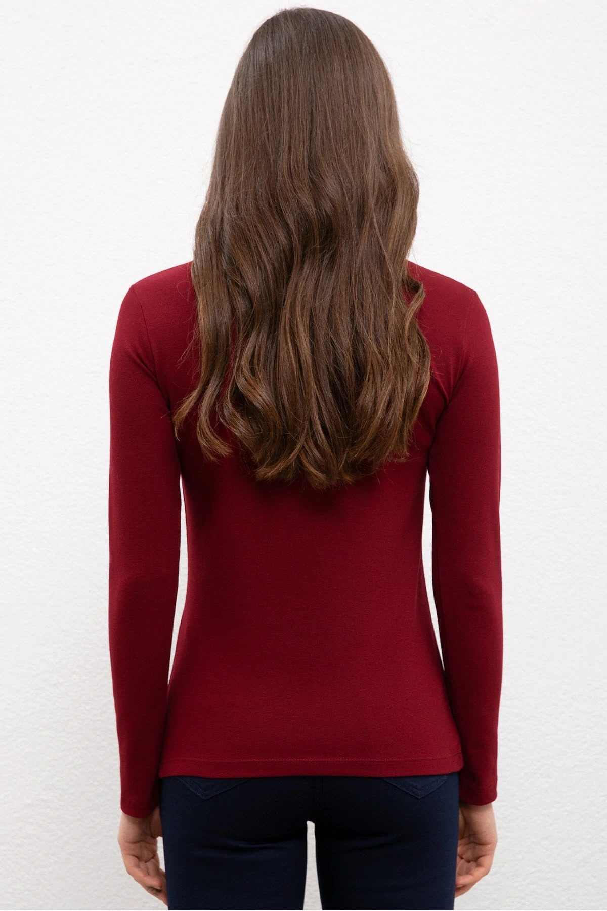 Kırmızı Kadın Sweatshirt