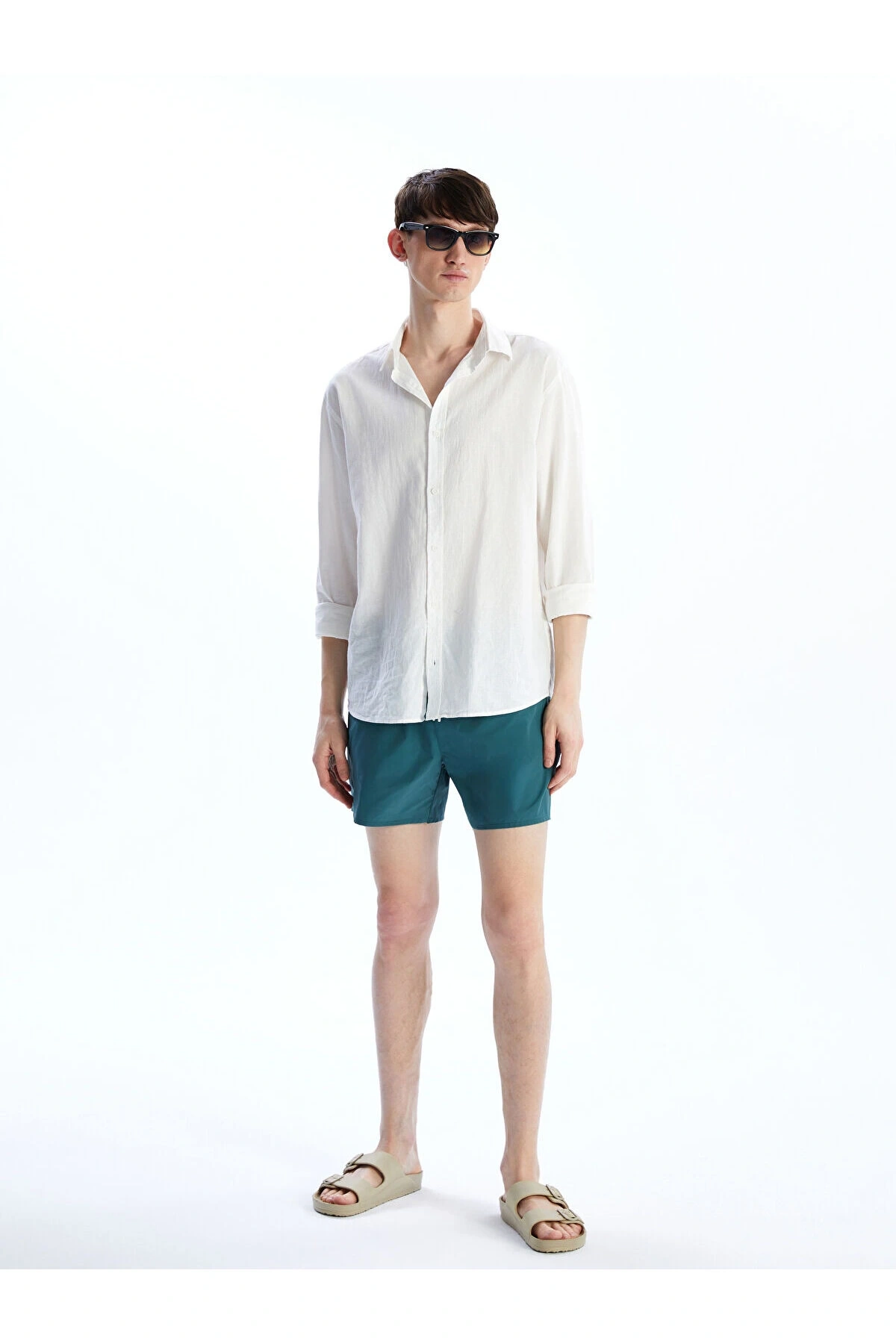 Kısa Boy Basic Erkek Deniz Şortu