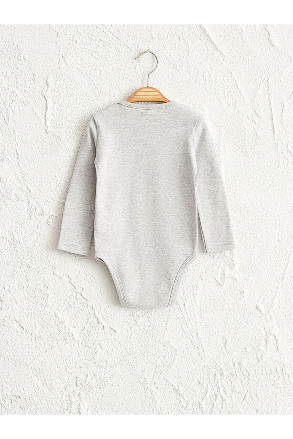 Kız Bebek Pembe Gri Body