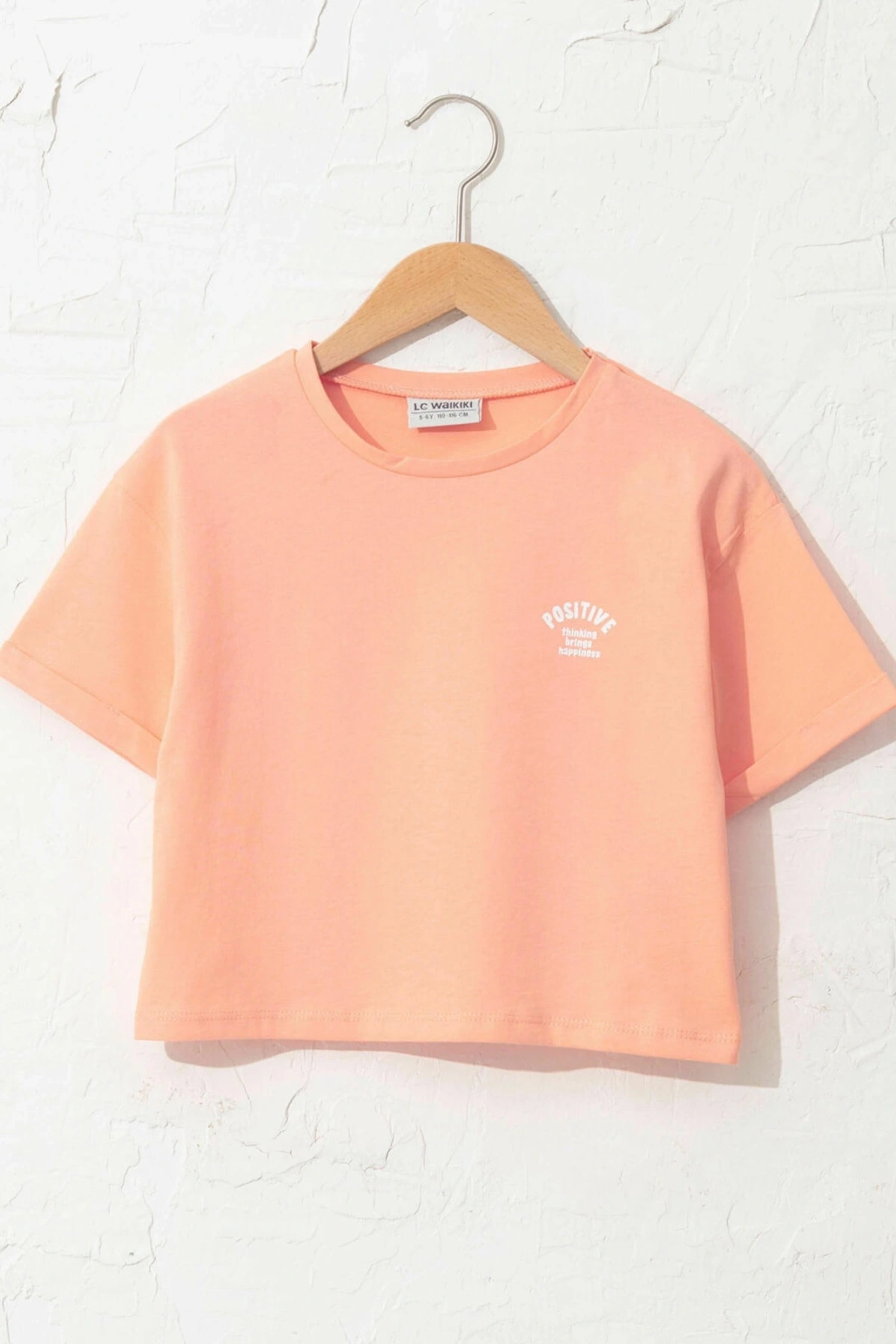 Kız Çocuk Açık Mercan Fng T-Shirt