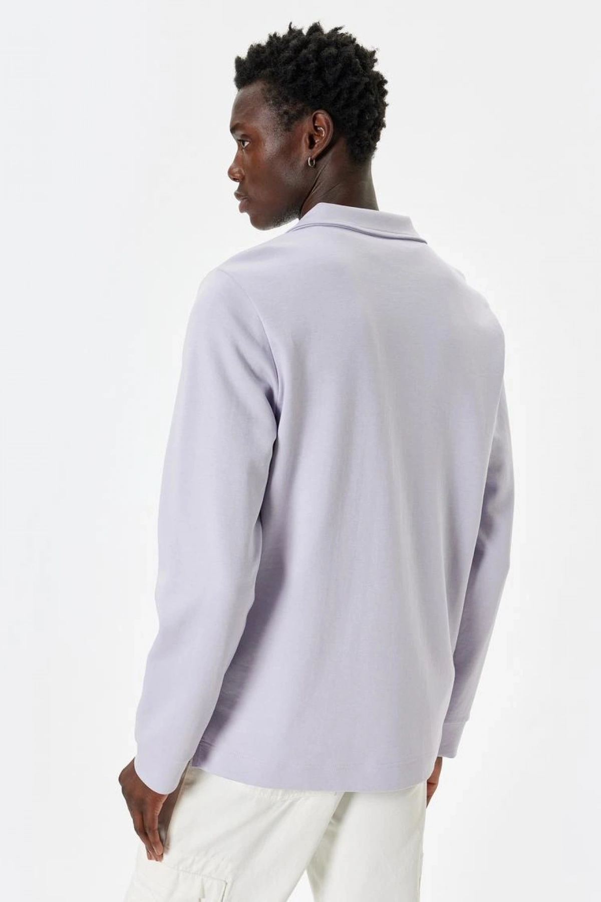 KOTON Basic Pamuklu Yarım Fermuarlı Sweatshirt