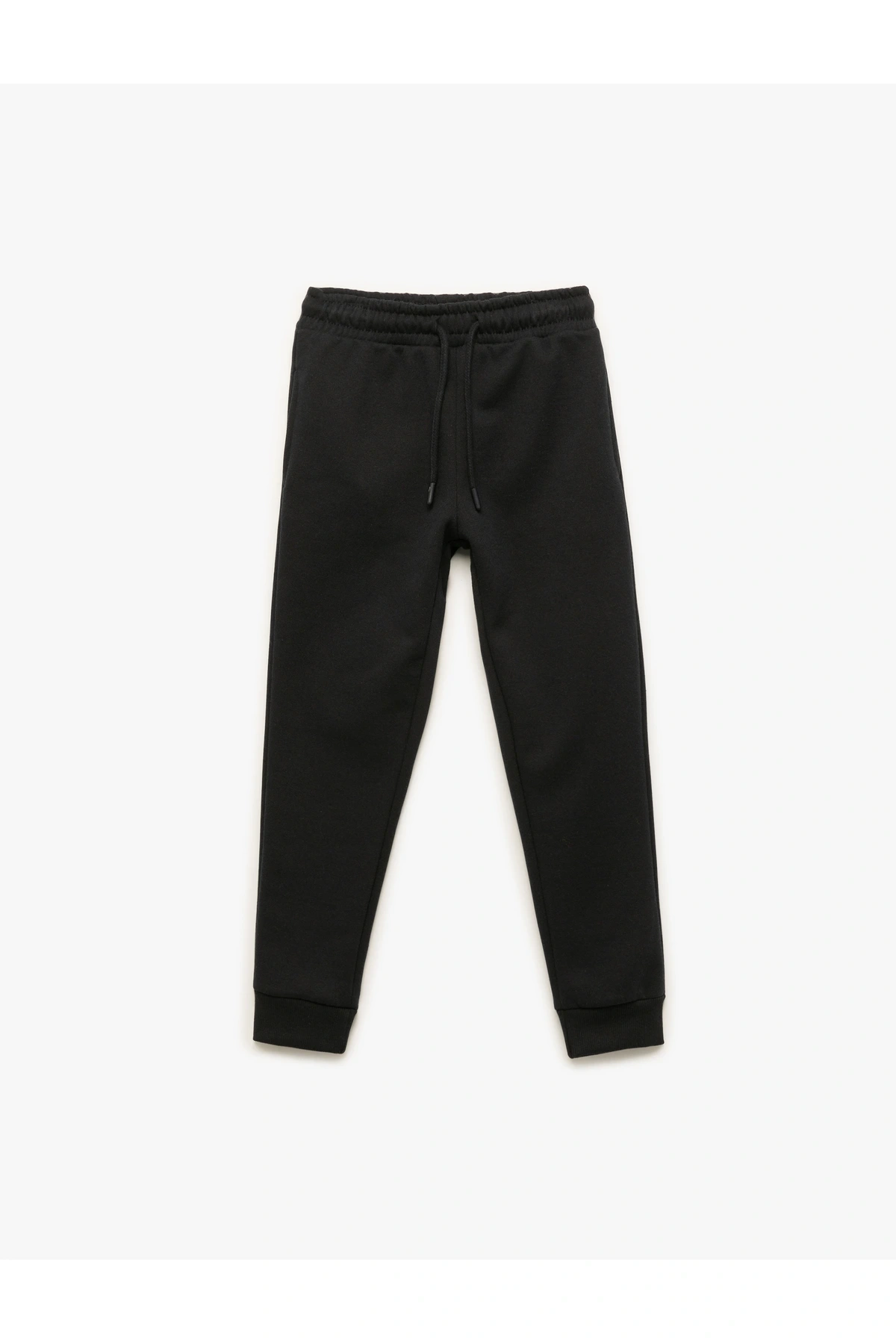 Koton Beli Lastikli Cepli Şardonlu Basic Jogger Eşofman Altı