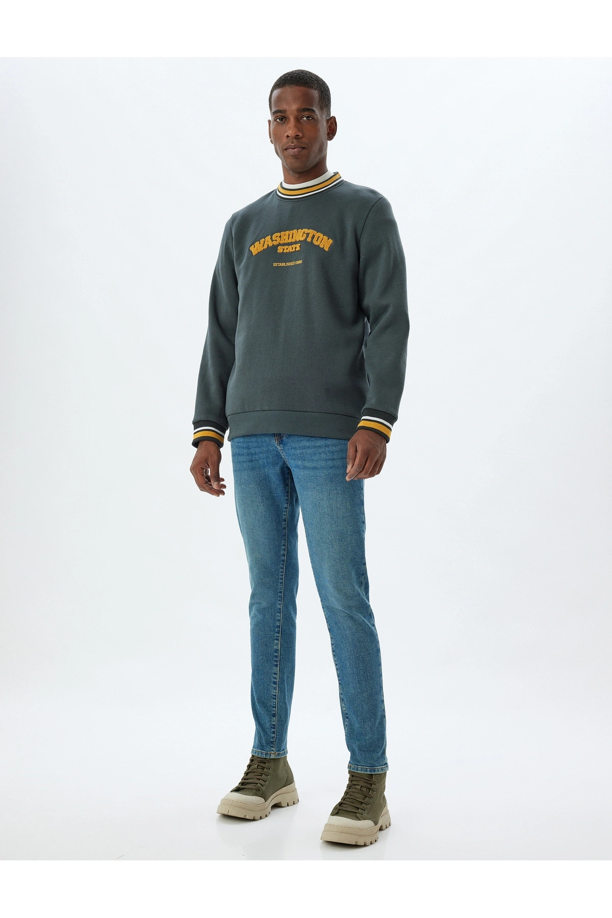 Koton Erkek Jean Pantolon Indigo