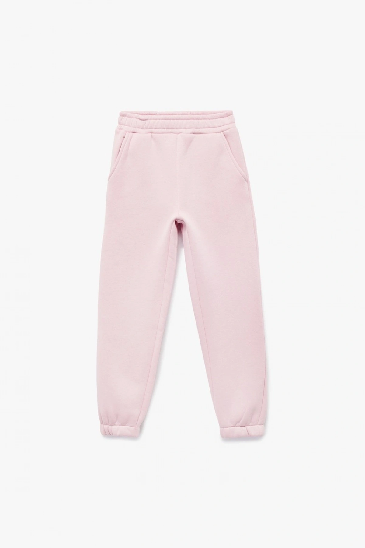 koton Kız Çocuk Şardonlu Beli Lastikli Baskılı Basic Jogger Eşofman Altı