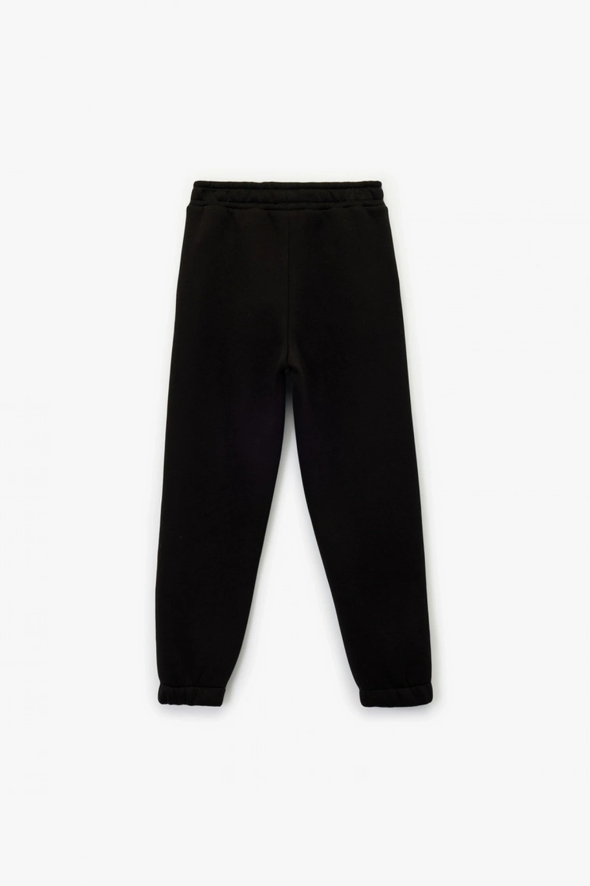 KOTON Kız Çocuk Şardonlu Beli Lastikli Baskılı Basic Jogger Eşofman Altı