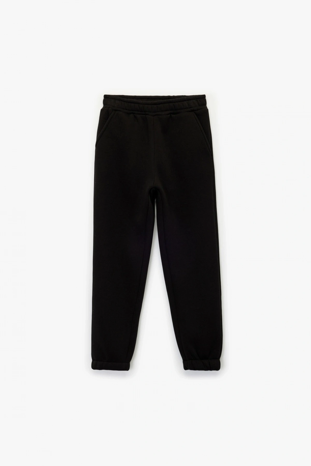 KOTON Kız Çocuk Şardonlu Beli Lastikli Baskılı Basic Jogger Eşofman Altı
