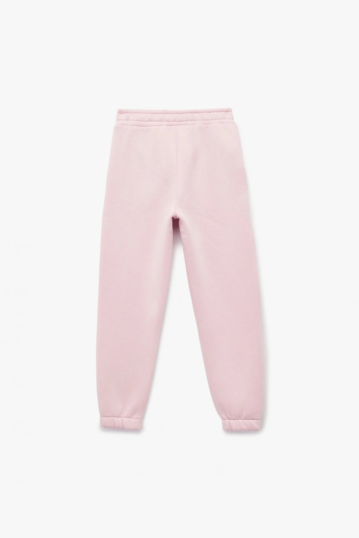 koton Kız Çocuk Şardonlu Beli Lastikli Baskılı Basic Jogger Eşofman Altı