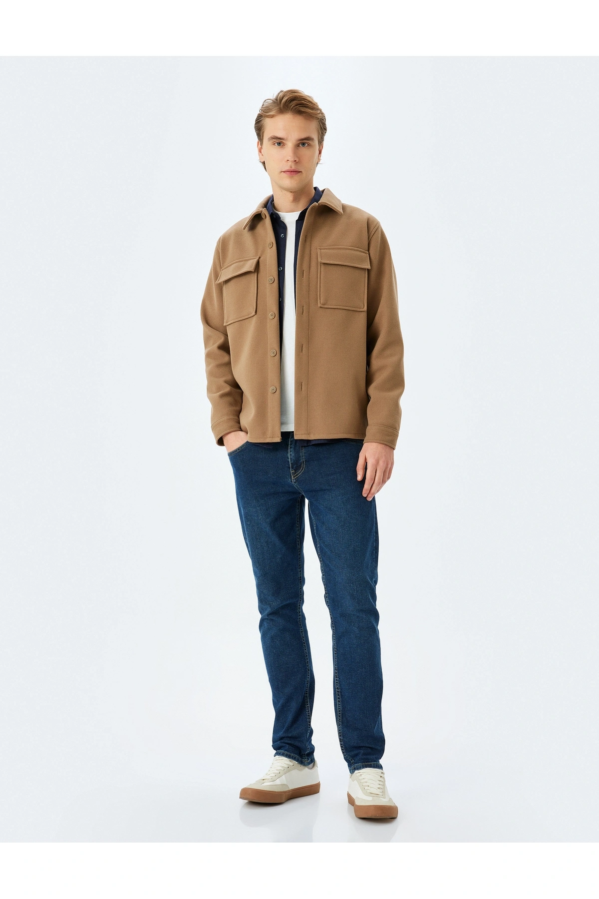 Koton Normal Bel Pamuklu Slim Fit Jean Pantolon - Brad Jean