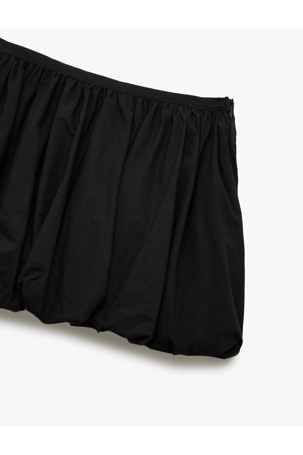 Koton Pamuklu Beli Lastikli Oversize Balon Mini Etek