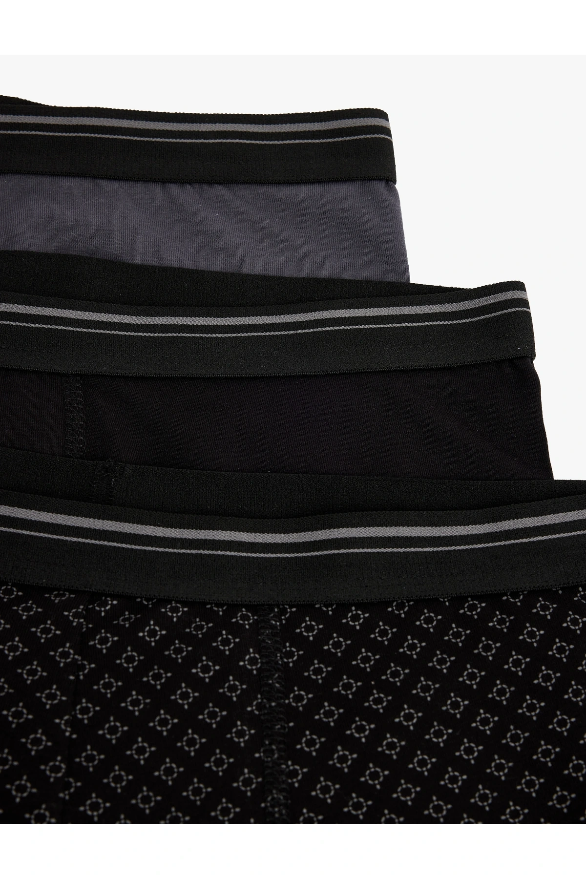 Koton Pamuklu Regular Fit 3lü Boxer Seti