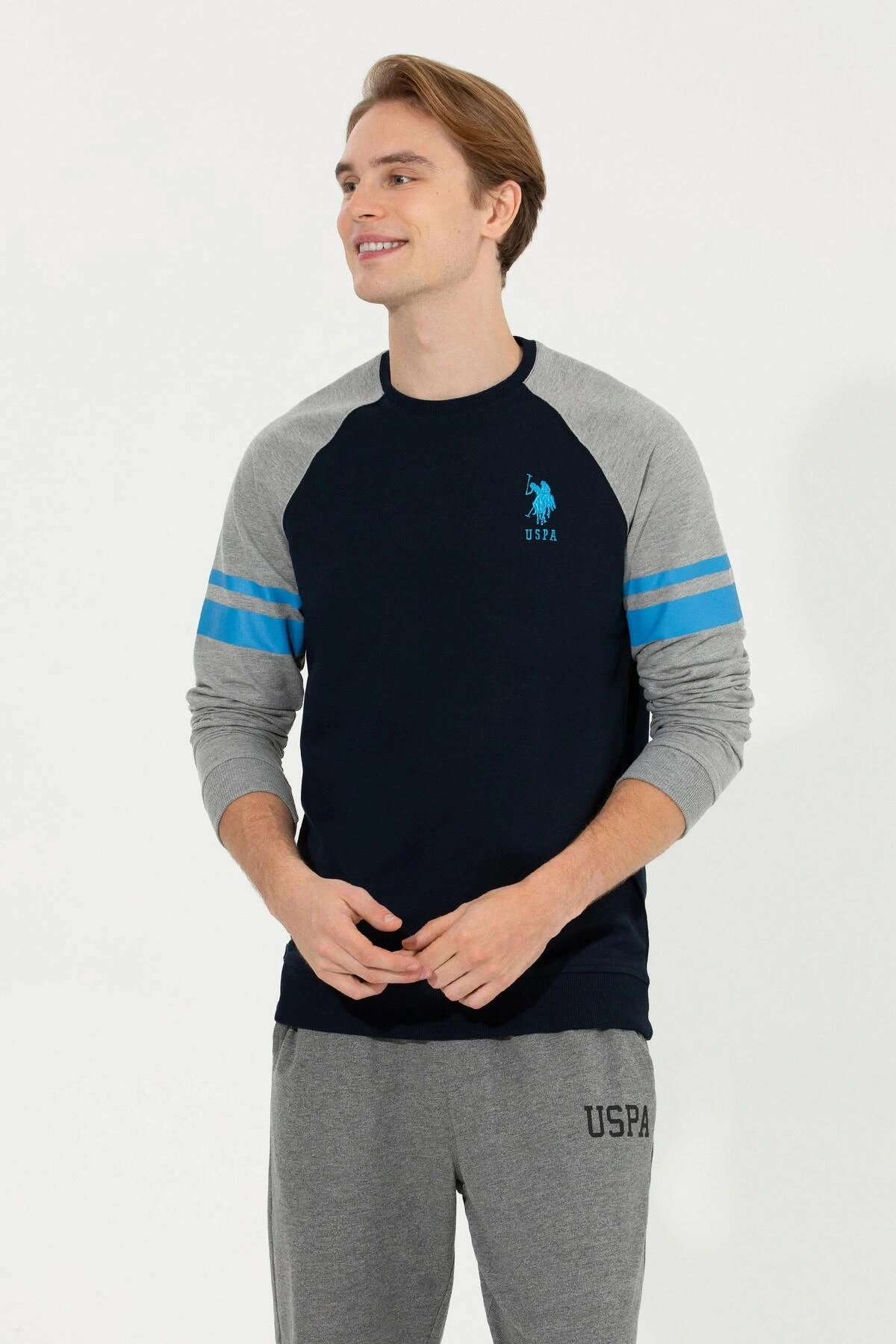 Lacivert Erkek Sweatshirt