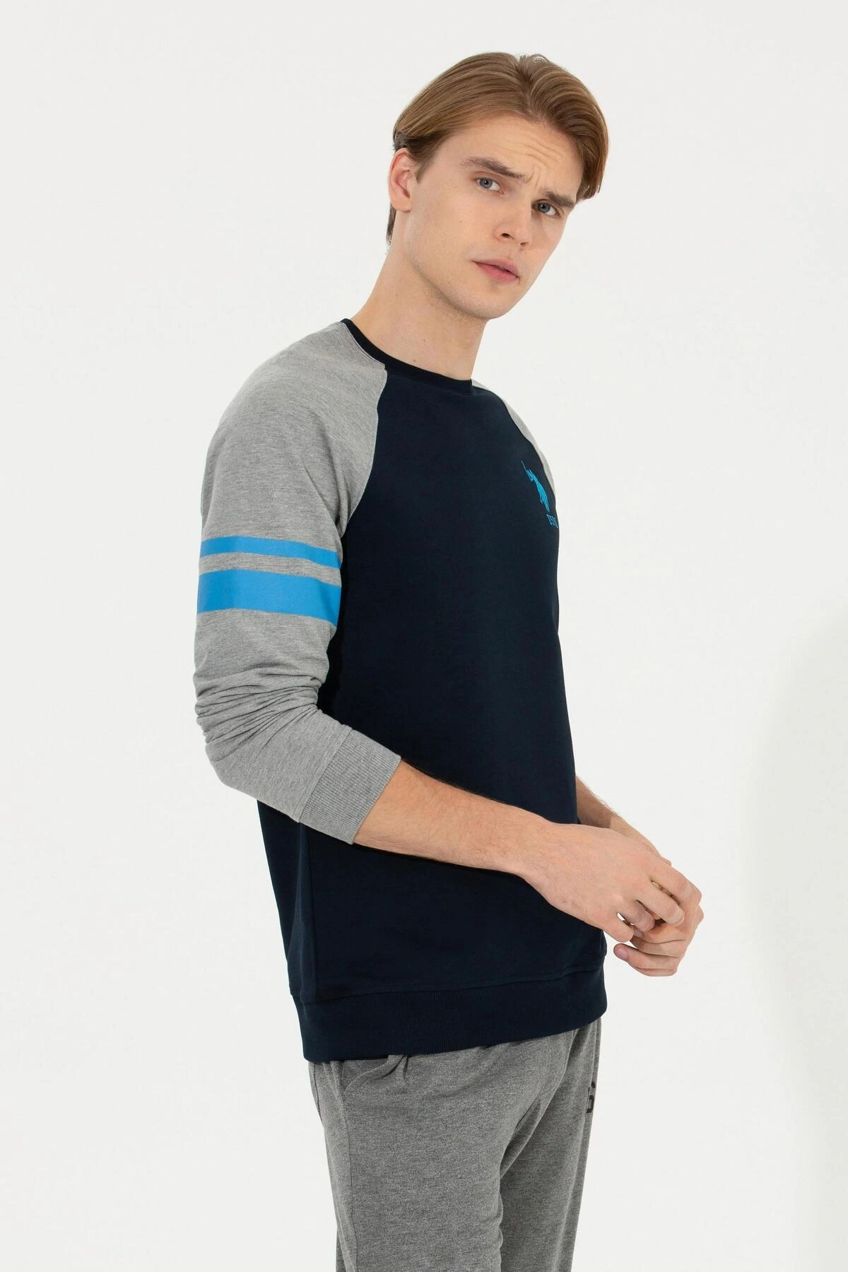 Lacivert Erkek Sweatshirt