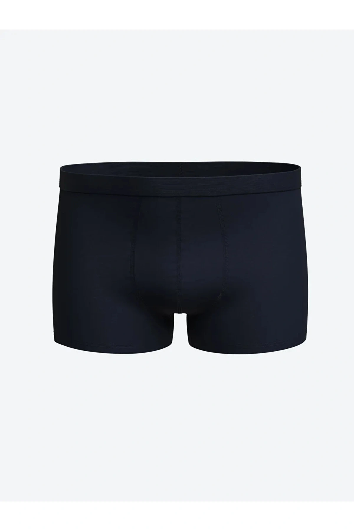 Lacivert Standart Kalıp Pamuklu Esnek Erkek Boxer 3lü