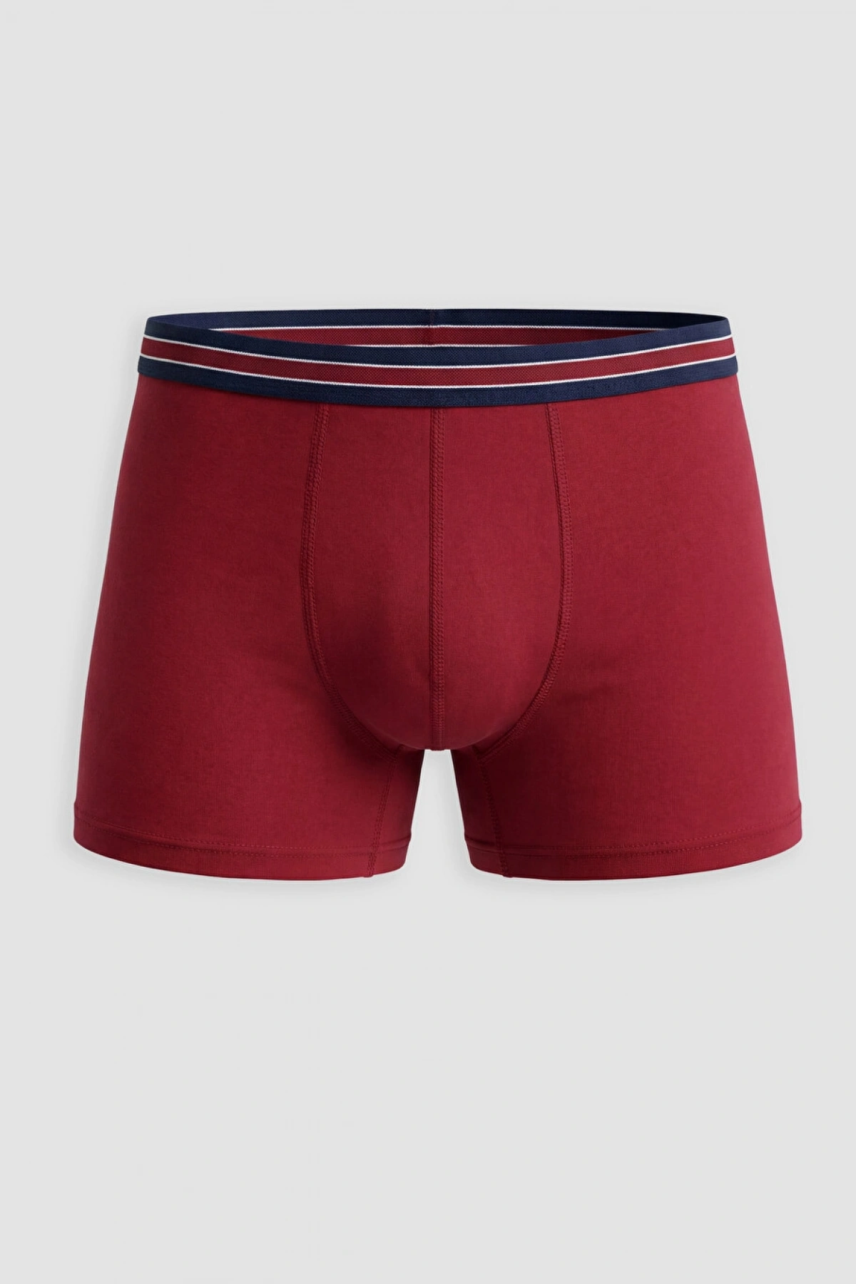 LC WAIKIKI Bordo Standart Kalıp Pamuklu Esnek Erkek Boxer 7li