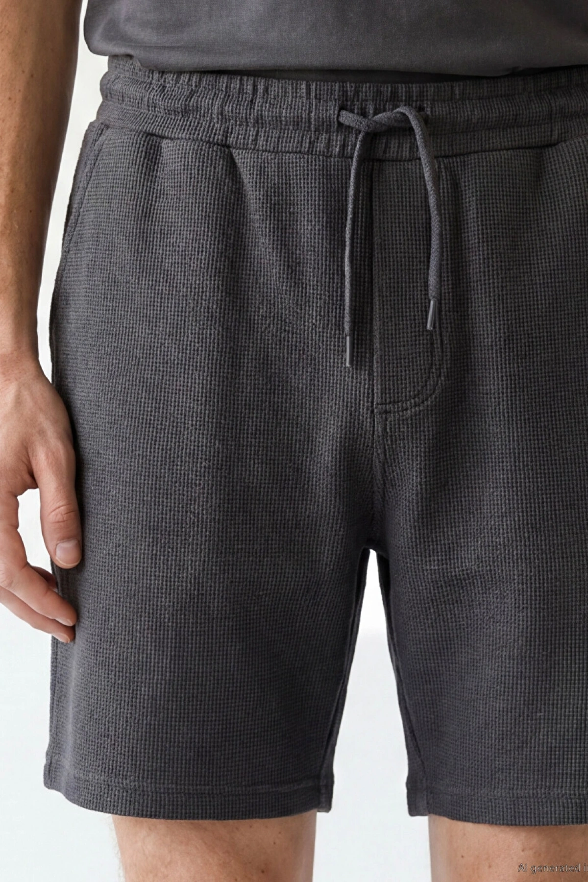 LC WAIKIKI Gri Slim Fit Erkek Şort