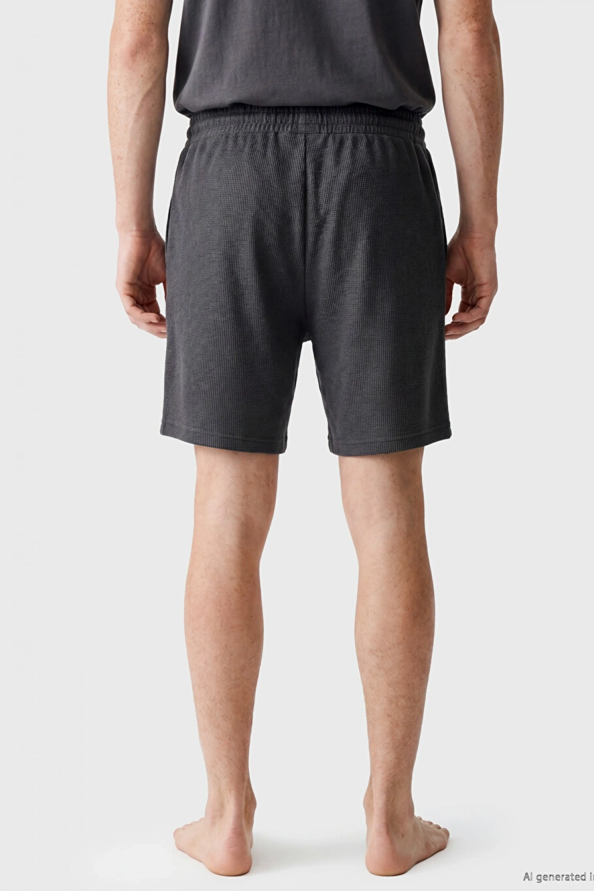 LC WAIKIKI Gri Slim Fit Erkek Şort