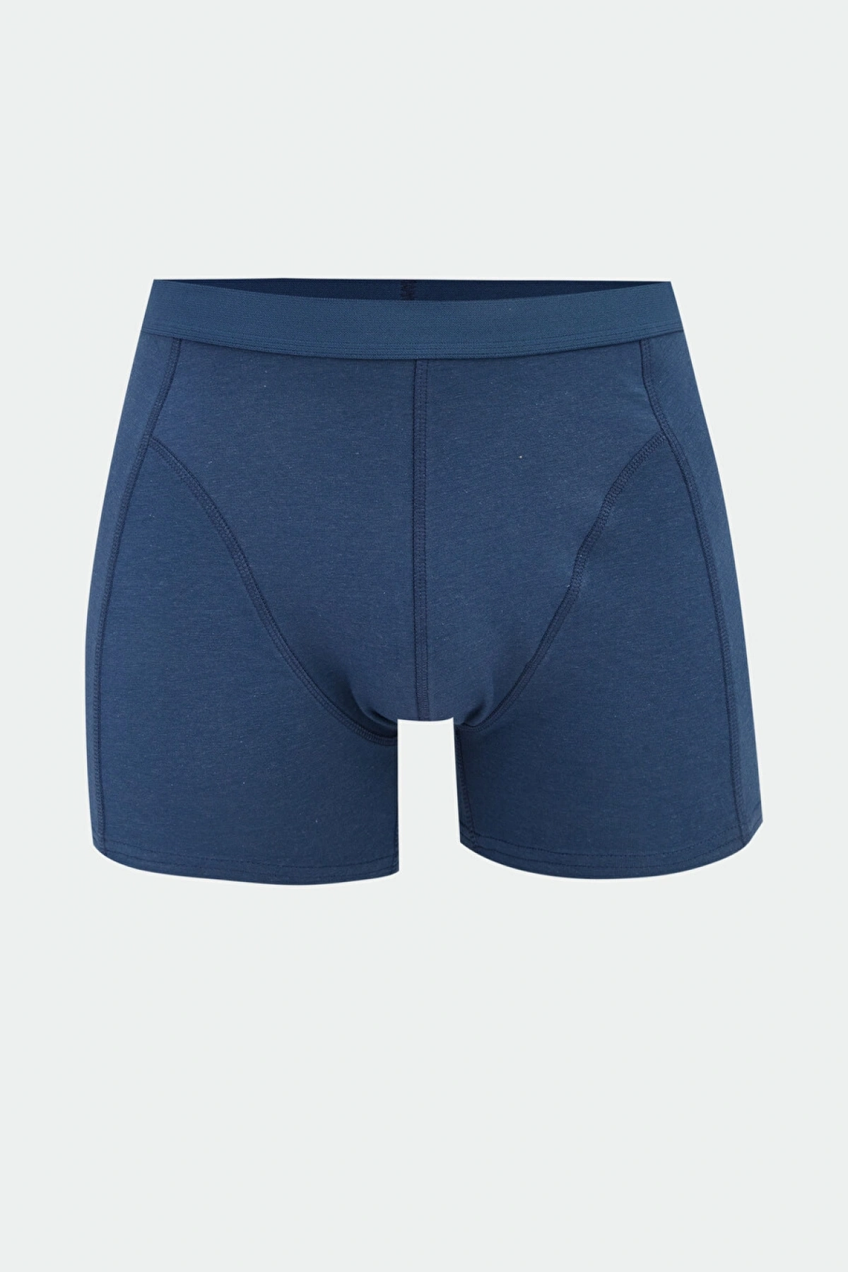 LC WAIKIKI Indigo Standart Kalıp Pamuklu Esnek Erkek Boxer 3lü
