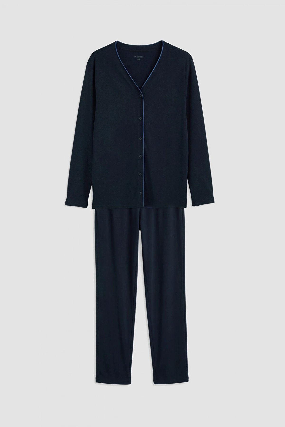 LC WAIKIKI Lacivert Standart Kalıp Erkek Pijama Takımı