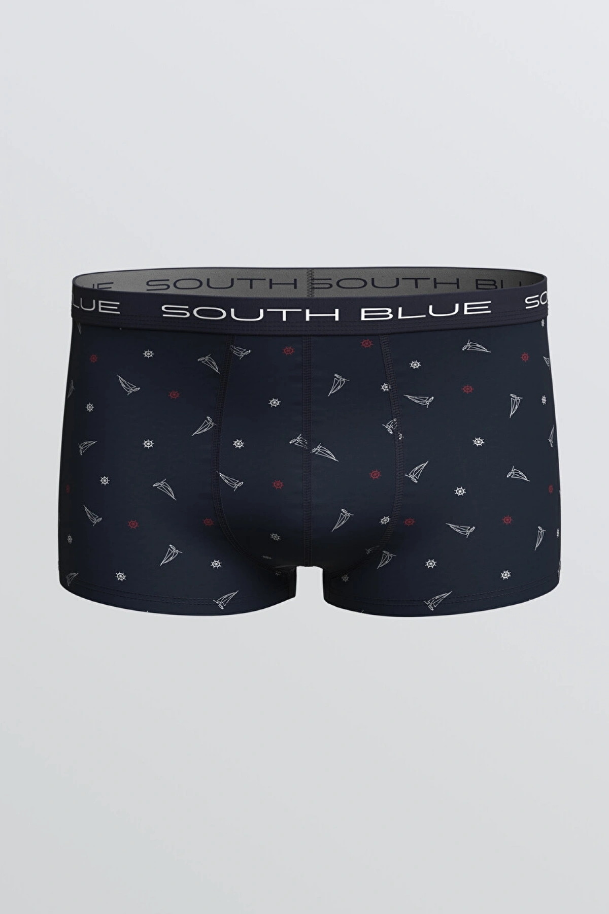 LC WAIKIKI Lacivert Standart Kalıp Pamuklu Esnek Erkek Boxer 3lü