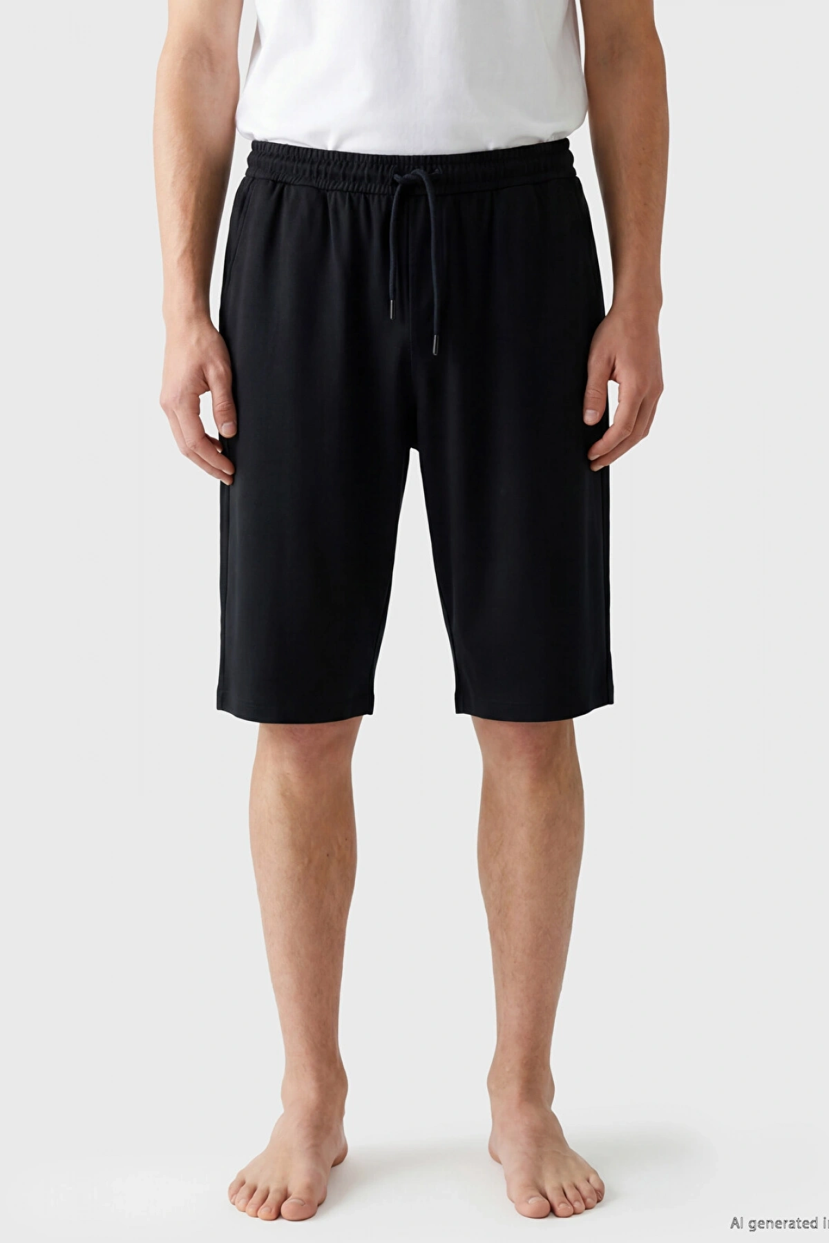 LC WAIKIKI Siyah Regular Fit Erkek Şort