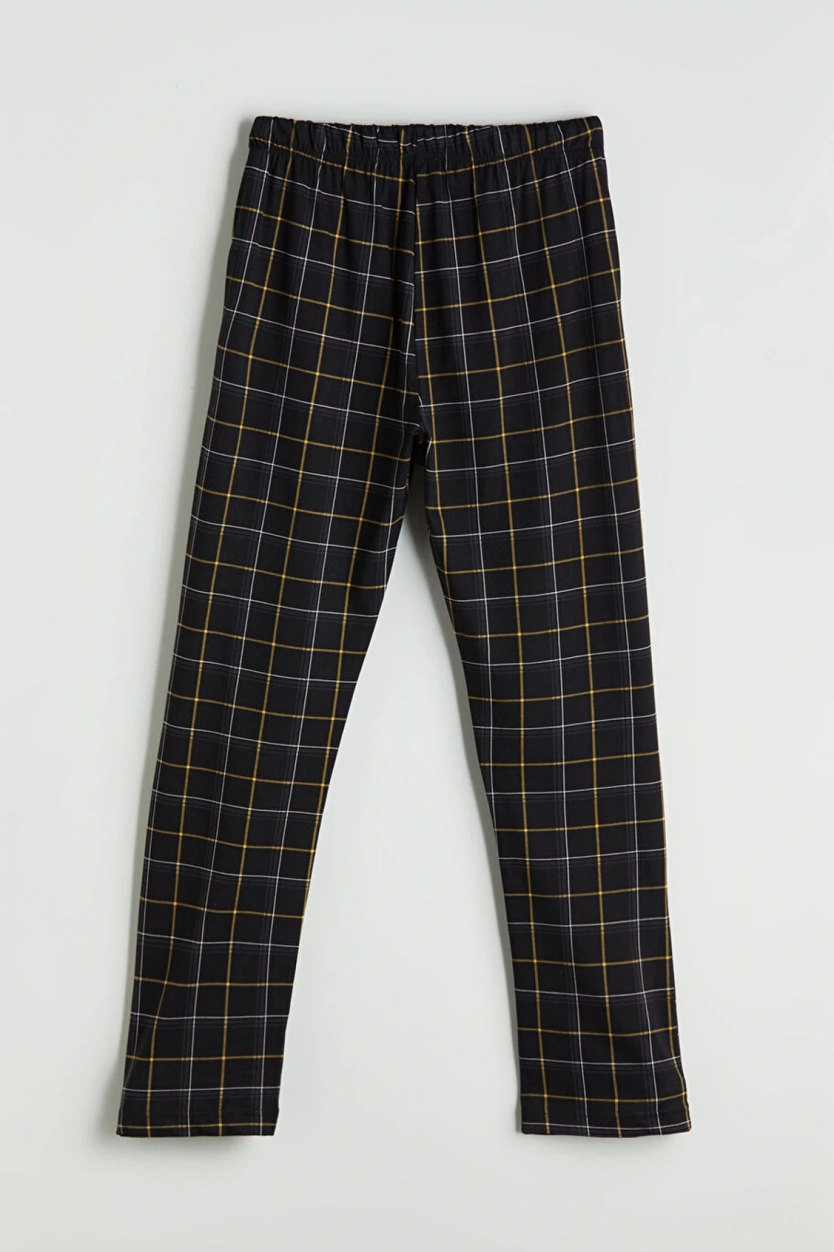 LC WAIKIKI Siyah Standart Kalıp Erkek Düğmeli Pijama Takımı