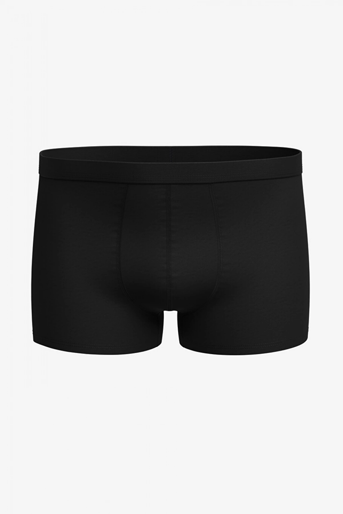 LC WAIKIKI Siyah Standart Kalıp Pamuklu Esnek Erkek Boxer 3lü