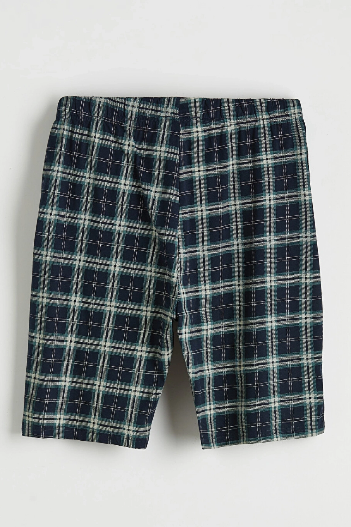 LC WAIKIKI Yeşil Standart Kalıp Erkek Şortlu Pijama Takımı