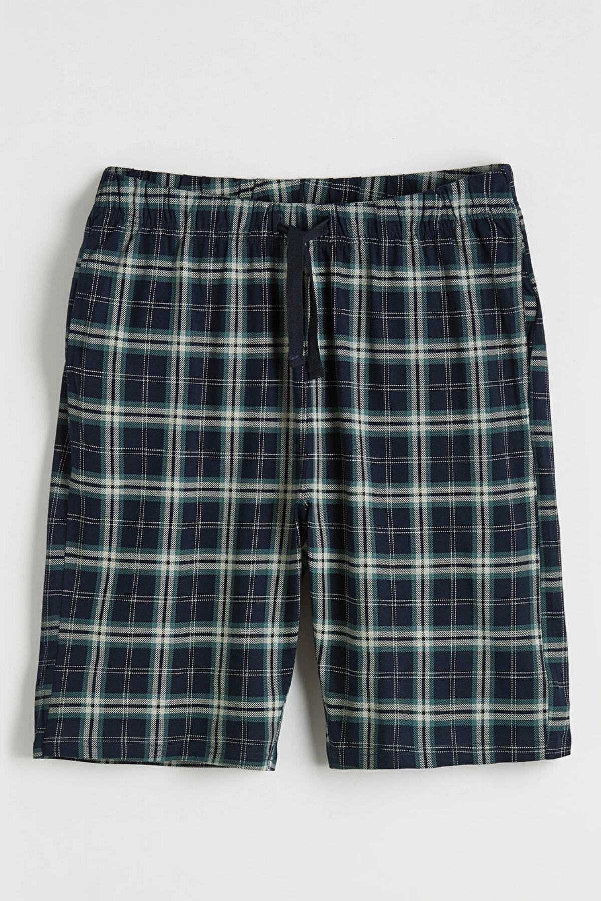 LC WAIKIKI Yeşil Standart Kalıp Erkek Şortlu Pijama Takımı