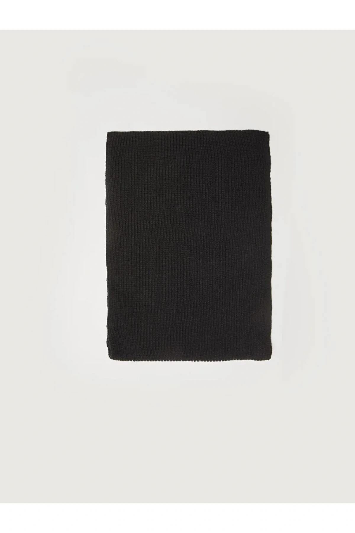 LCW ACCESSORIES Siyah Kadın Kalın Triko Atkı