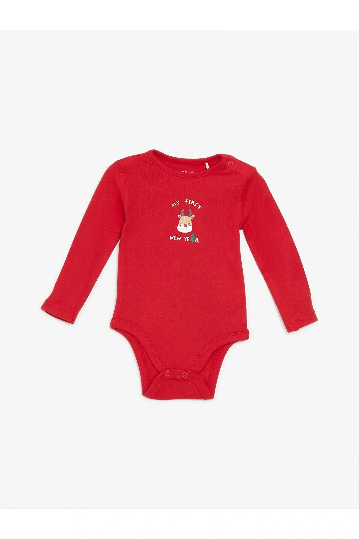 LCW baby  Baskılı Erkek Bebek Çıtçıtlı Body 2li