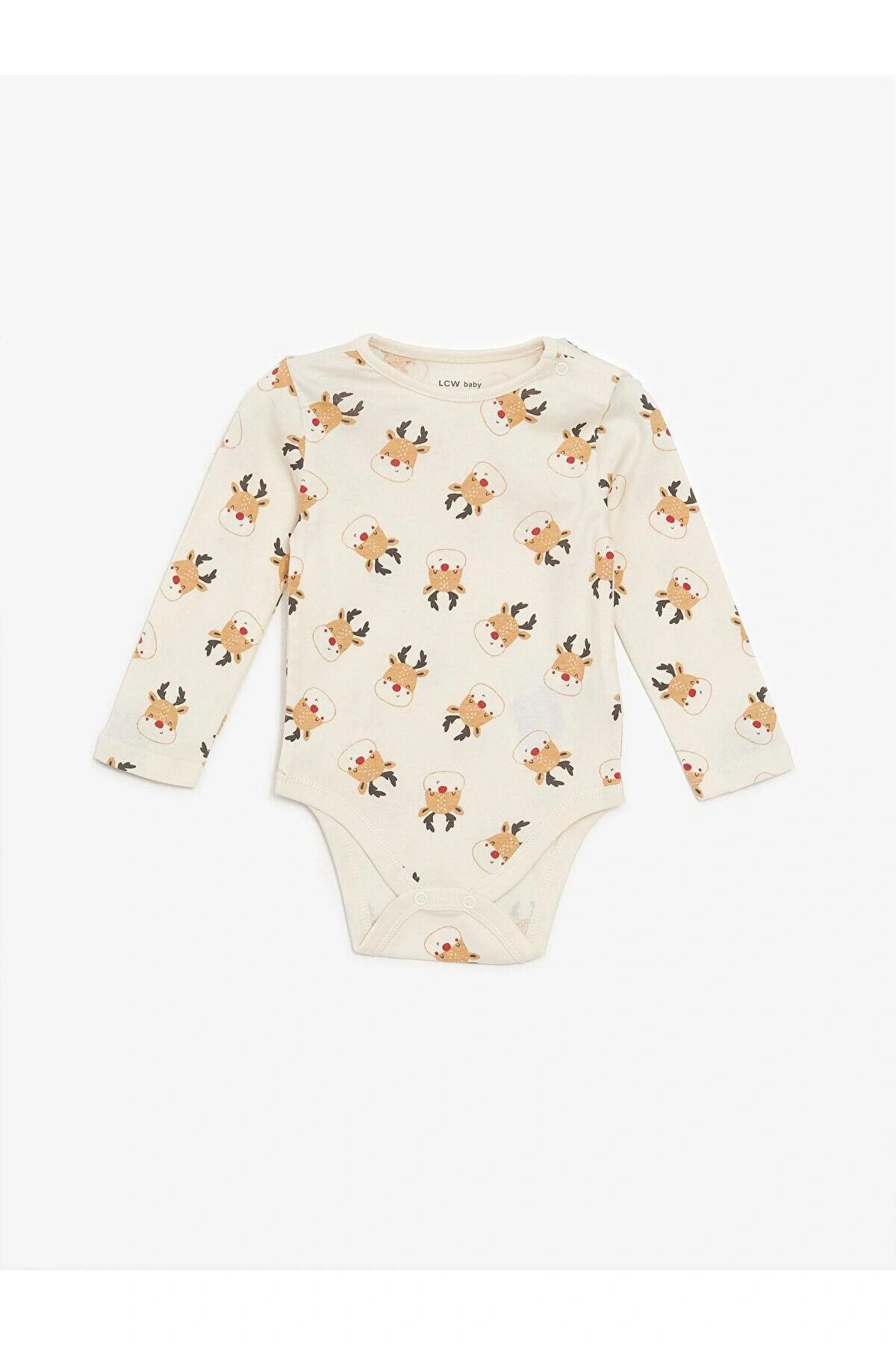LCW baby  Baskılı Erkek Bebek Çıtçıtlı Body 2li