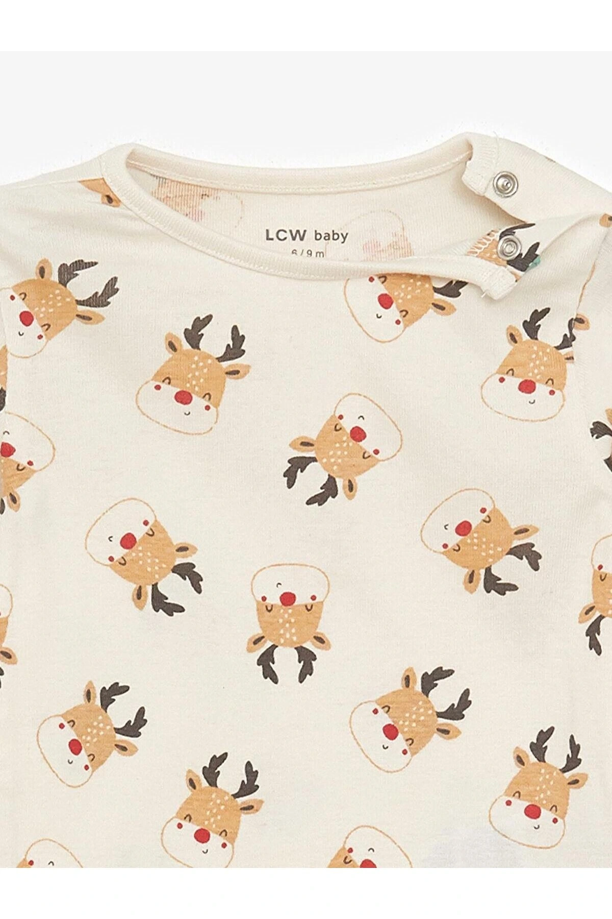 LCW baby  Baskılı Erkek Bebek Çıtçıtlı Body 2li
