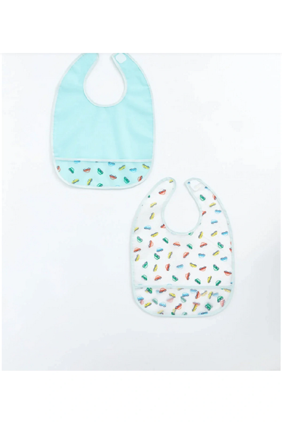 LCW baby Baskılı Erkek Bebek Mama Önlüğü 2li