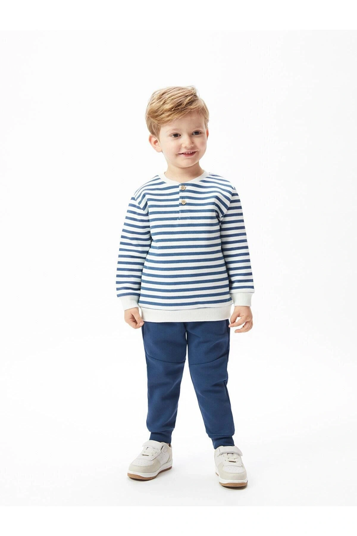 LCW baby Beli Lastikli Basic Erkek Bebek Eşofman Alt