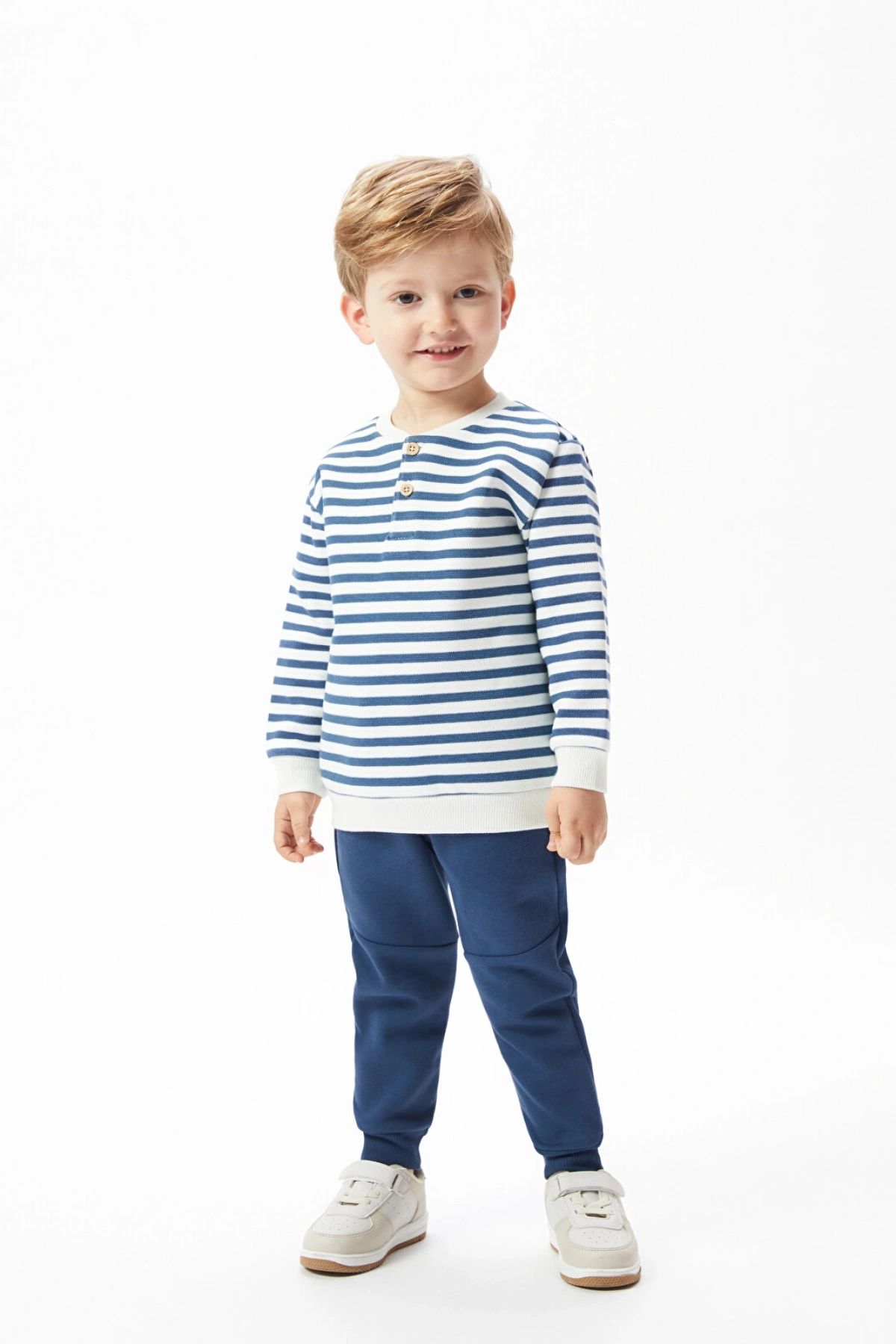LCW baby Beli Lastikli Basic Erkek Bebek Eşofman Alt