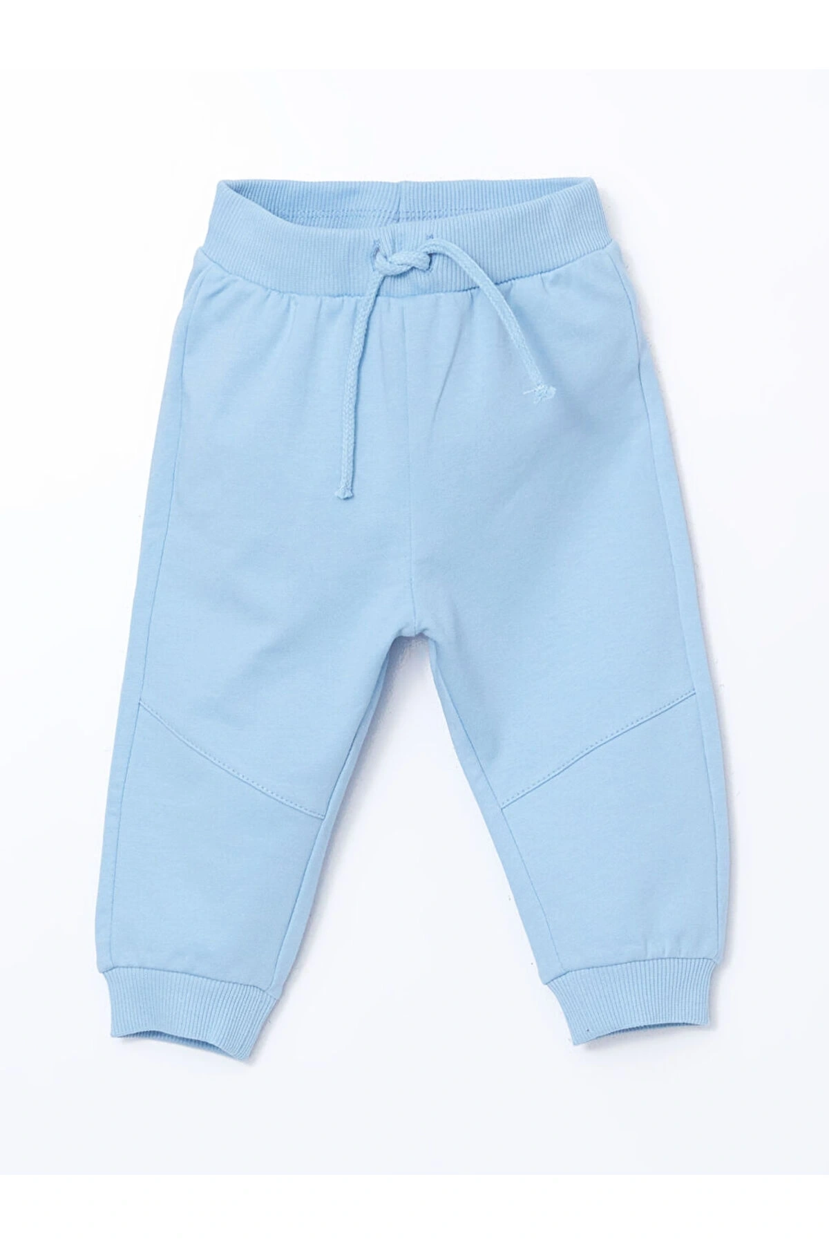 LCW baby Bisiklet Yaka Baskılı Erkek Bebek Sweatshirt ve Eşofman Alt 2li