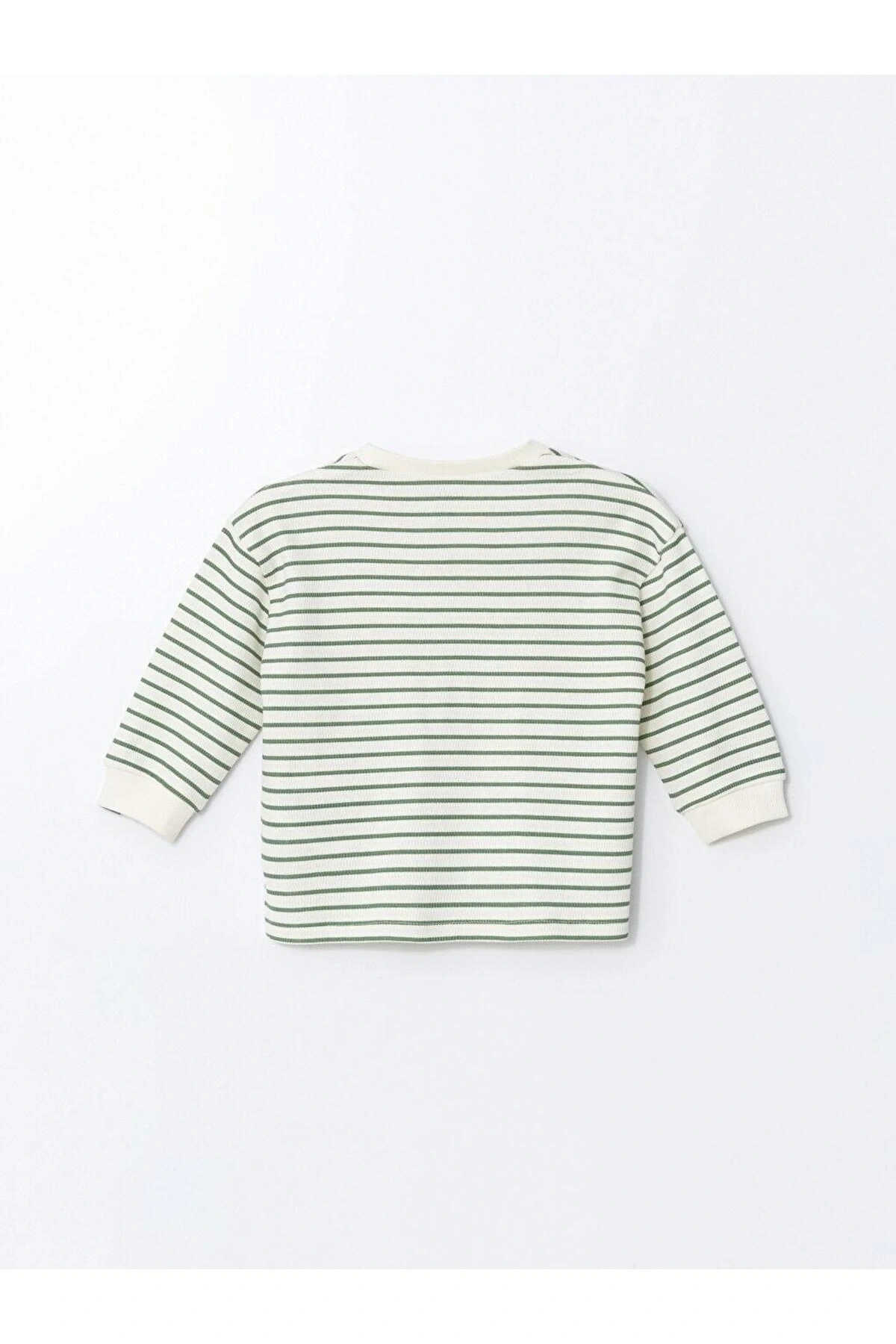 LCW baby  Düğmeli Erkek Bebek Sweatshirt ve Pantolon 2li