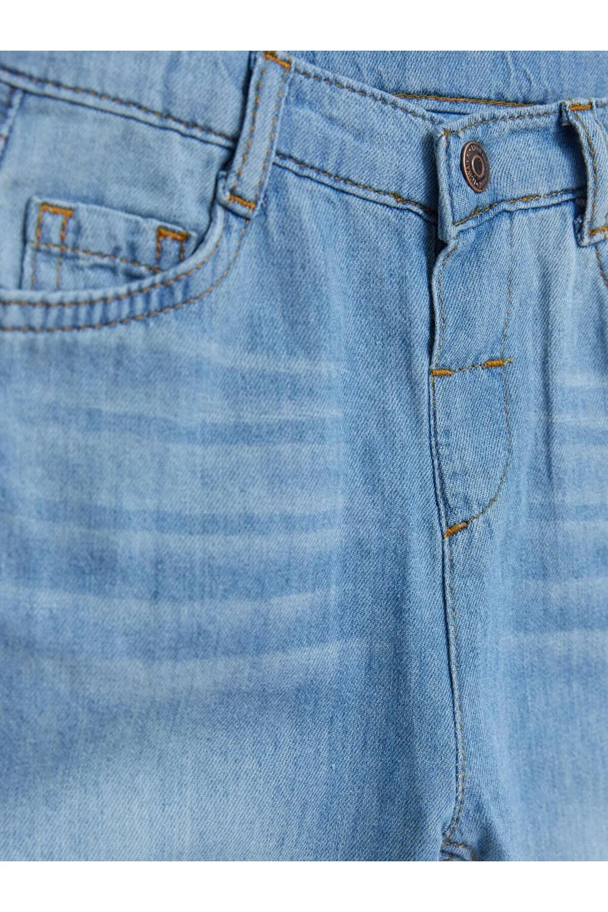 LCW baby İndigo Basic Erkek Bebek Jean Pantolon