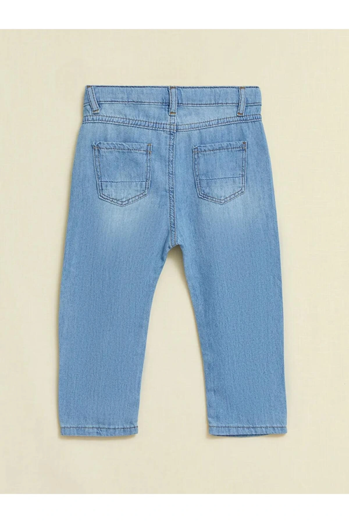 LCW baby İndigo Basic Erkek Bebek Jean Pantolon