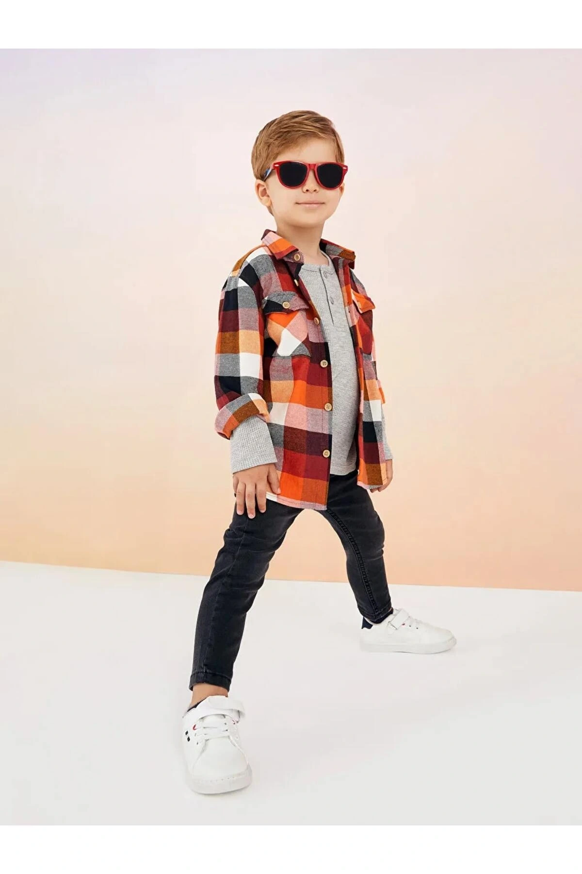 LCW baby Siyah Basic Erkek Bebek Jean Pantolon