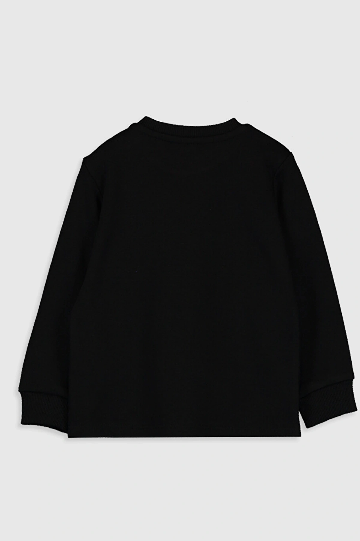 LCW baby Siyah Erkek Bebek Sweatshirt