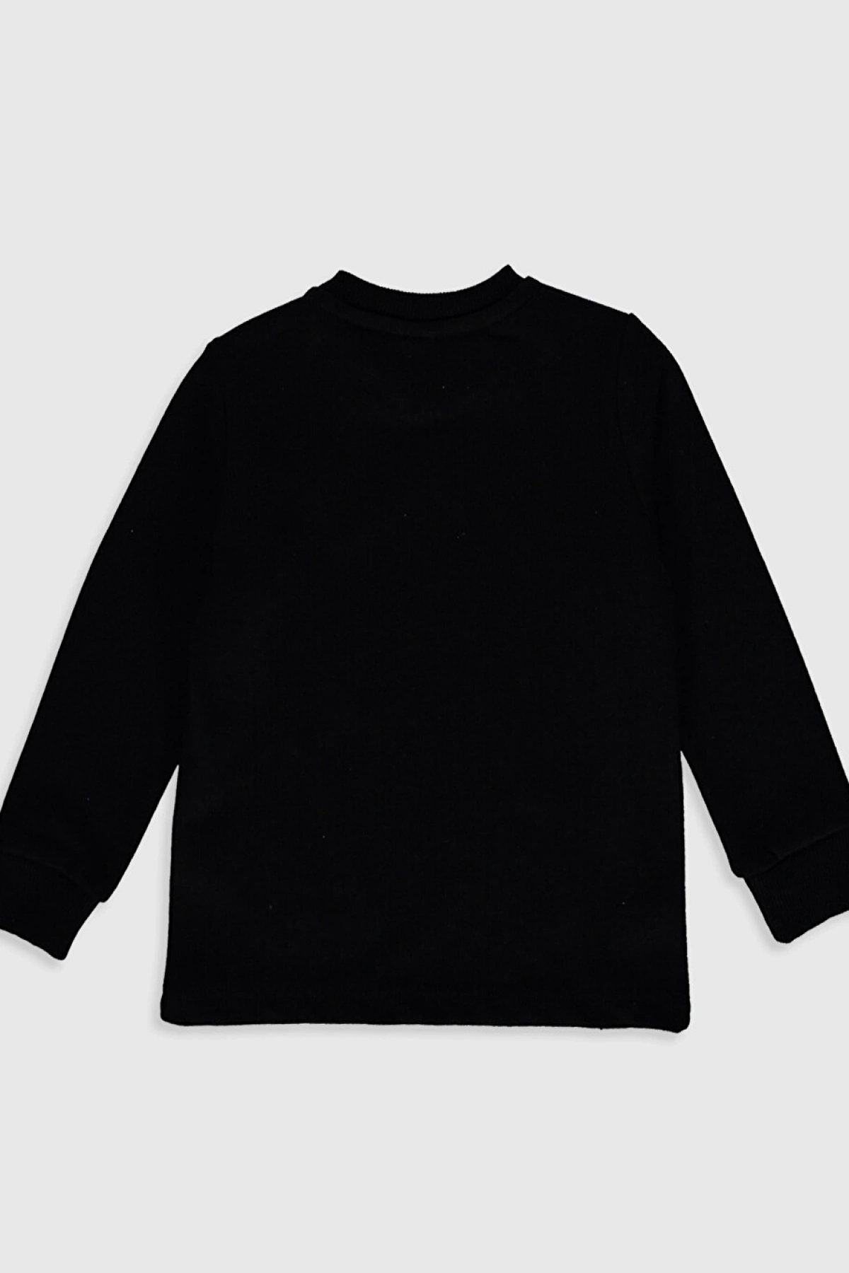 LCW baby Siyah Erkek Bebek Sweatshirt