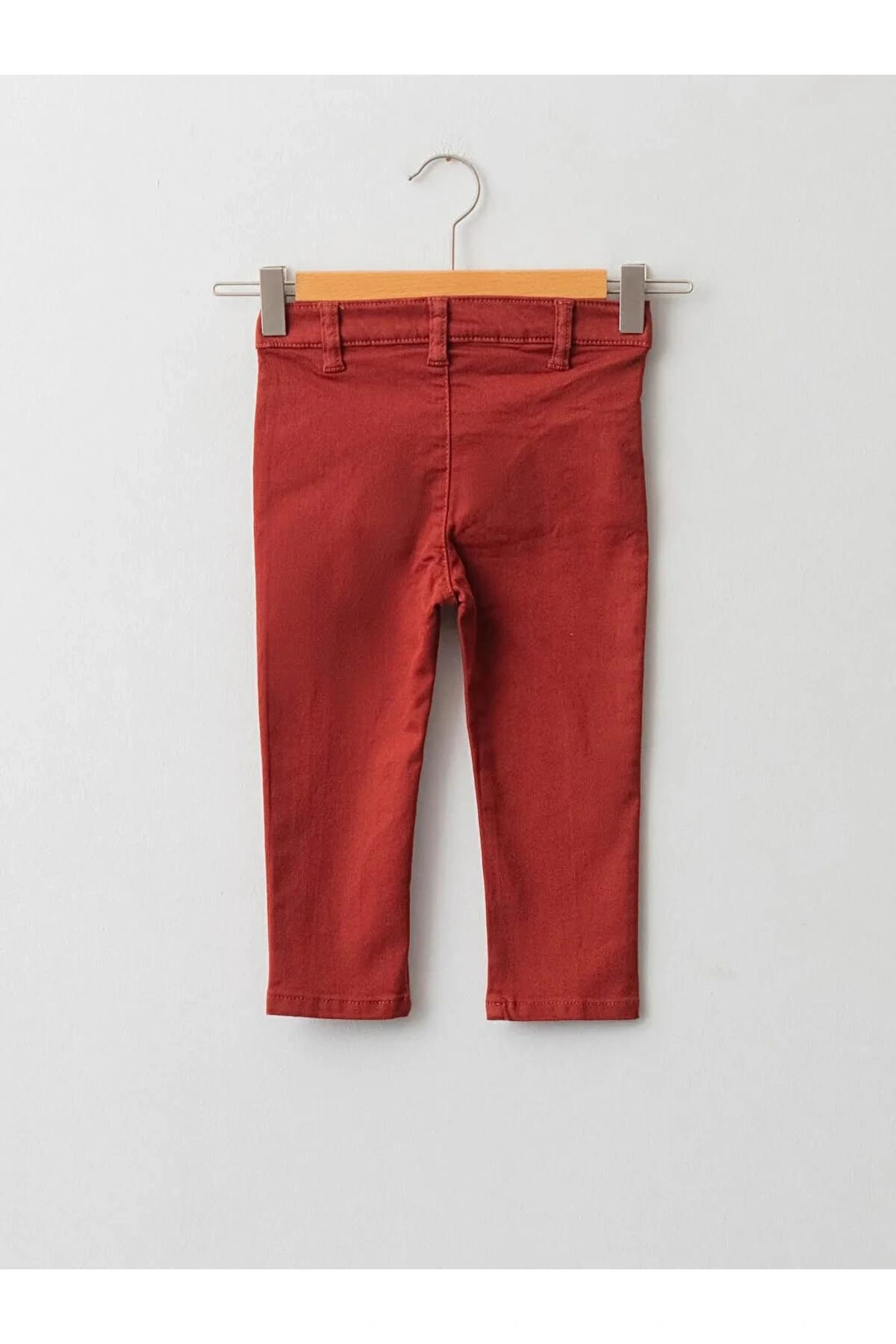 LCW baby Turuncu Skinny Fit Basic Erkek Bebek Pantolon