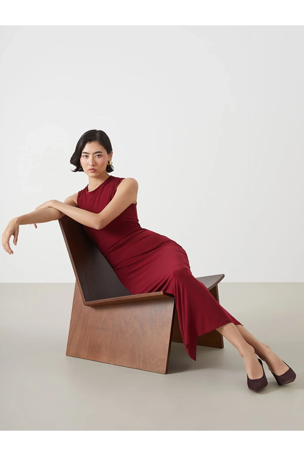 LCW Bisiklet Yaka Kadın Elbise